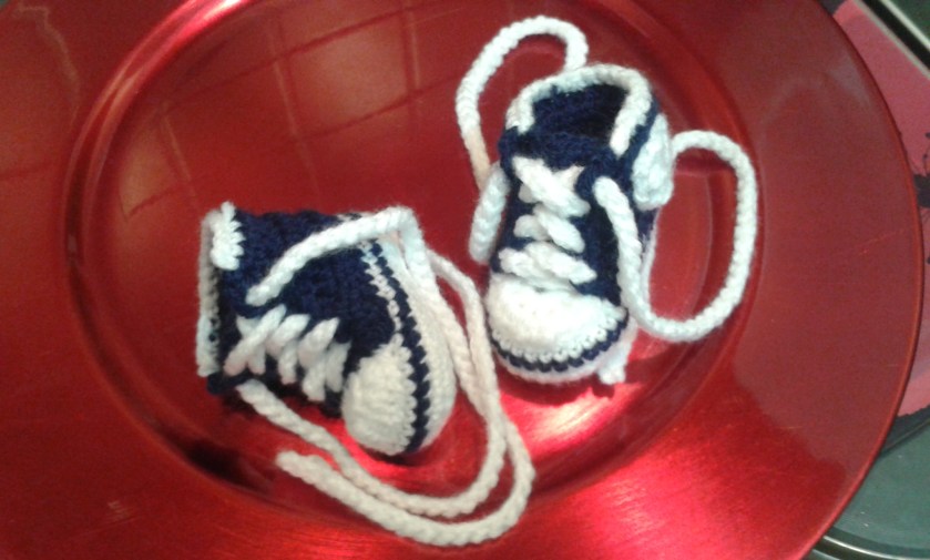 Imitation All-Star Converse: in crochet!