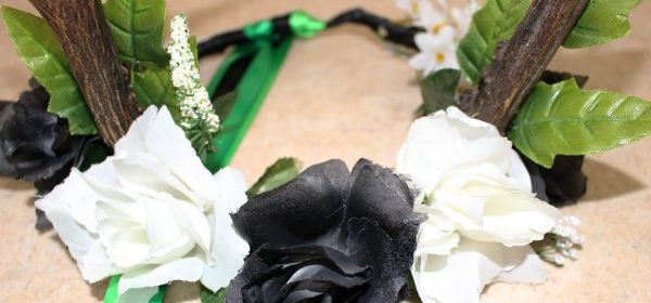 Flower Crown with Antlers