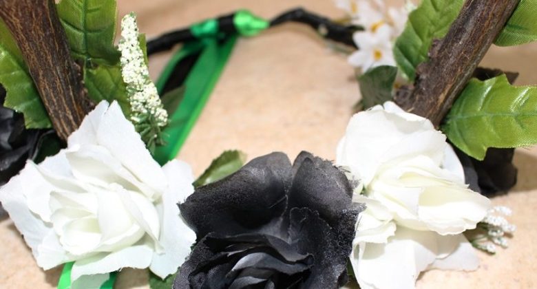 Flower Crown with Antlers