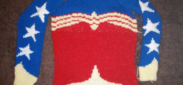 Wonder Woman Knitted Jumper