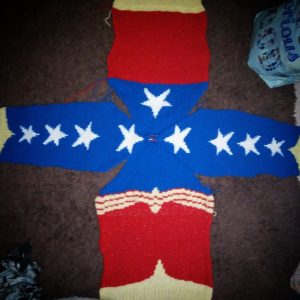 Wonder Woman Knitted Jumper