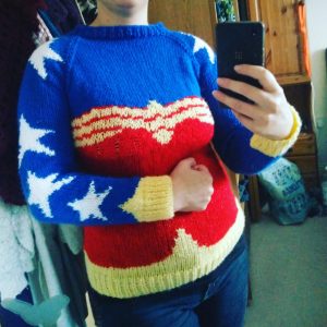 Wonder Woman Knitted Jumper